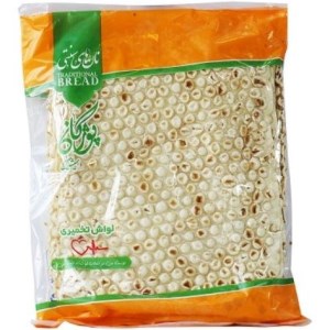 نان لواش تخمیری حبابدار 200 گرم سحر