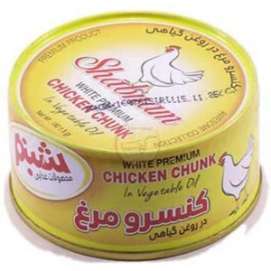 شبنم کنسرو مرغ180گ