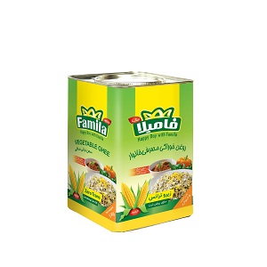 فامیلا روغن جامد (حاوی روغن ذرت )5کیلویی
