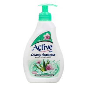 اکتیو مایع دستشویی کرمی سبز 350گ