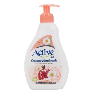 اکتیو مایع دست کرمی گلبهی 350گ