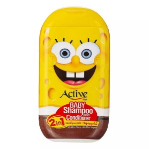 اکتیو شامپو 1*2 باب اسفنجی 280گ