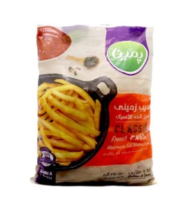 سیب زمینی سرخ کرده یخ زده 2500 گرم پمینا کاله