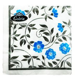 گلریز دستمال سفره گلدارتازه 20عددی