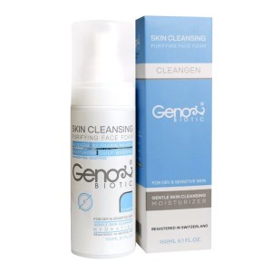 ژنوبایوتیک فوم شستشوی صورت خشک