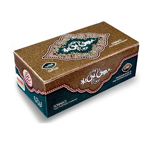 قطاب جعبه مقوایی 500 گرم ( شیرینی سنتی یزد )
