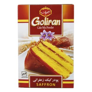 گلیران پودر کیک زعفرانی 500گ