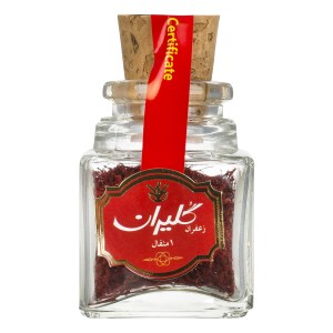گلیران زعفران ظرف شیشه ای یک مثقال