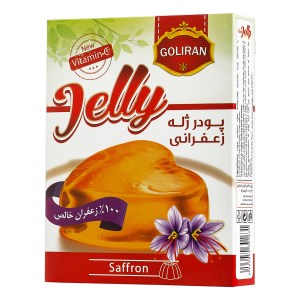گلیران پودر ژله زعفرانی 100گ