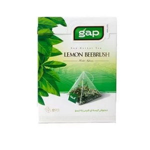 گپ دمنوش کیسه ای هرمی به لیمو12ع