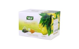 گپ دمنوش چای سبز و لیمو با نبات 12ع