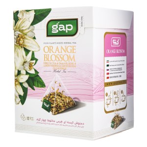 گپ دمنوش کیسه ای هرمی مخلوط 12ع