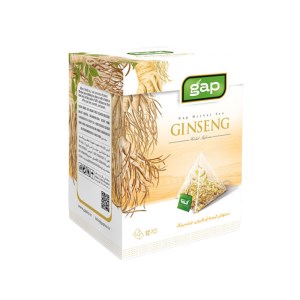 گپ دمنوش کیسه ای هرمی مخلوط 5گیاه12ع