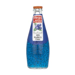 مگابیز نوشیدنی تخم شربتی بلوبری 240 میل