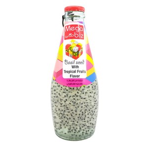 مگابیز نوشیدنی تخم شربتی میوه های استوایی 240 میل
