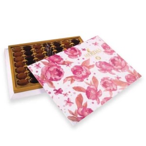 شکلات کادویی گل صورتی مرداس