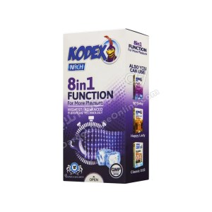 کدکس کاندوم 8*1 فانکشن 10عددی