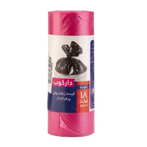 دارکوب کیسه زباله قرمز 18 برگ 75*55 دارکوب کیسه زباله قرمز 18 برگ 75*55