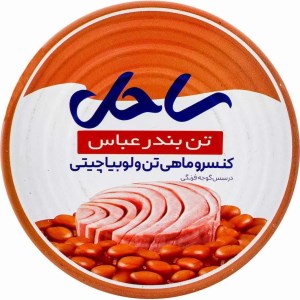ساحل کنسرو ماهی و لوبیاچیتی230گ