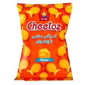 چی توزکراکرماهی پنیری35گ
