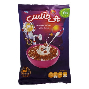 چی فلکس غلات صبحانه حلقه ای 55گ چی فلکس غلات صبحانه حلقه ای 55گ