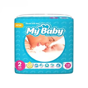 پوشک سایز 2 (18 عددی) مای بیبی