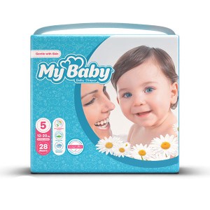 مای بیبی پوشک کامل بچه سایز5(28ع)