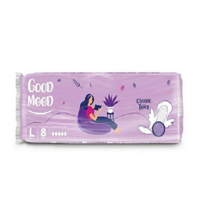 گودمود نواربهداشتی کلاسیک مشبک بنفش