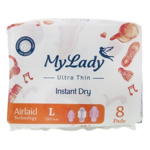 مای لیدی اولترا همیشه خشک بزرگ 8 عددی