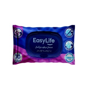 ایزی لایف دستمال مرطوب لوندر 70ع*