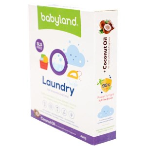 بی بی لند پودر صابون ماشین لباسشویی با روغن نارگیل 400گ