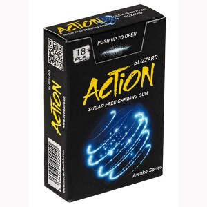 اکشن آدامس بیداری با طعم اکالیپتوس خنک (18عددی)