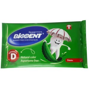 بایودنت آدامس نواری نعنایی 5 عددی