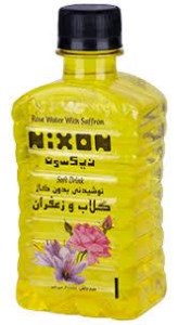 نیکسون نوشیدنی گلاب و زعفران 300cc