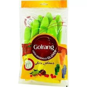 گلرنگ دستکش خانکی سایز کوچک