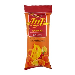 لینا بادام پفی پنیرناچو 40گ