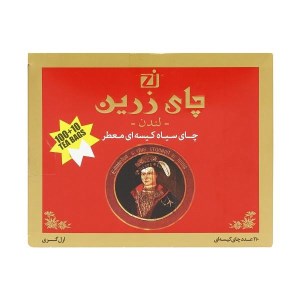 زرین چای سیاه کیسه ای معطر 10+100عددی