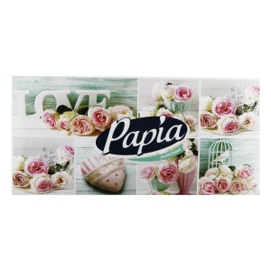 پاپیادستمال کاغذی100برگ دولا