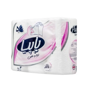 پاپیا دستمال حوله 3قلو پنج لایه