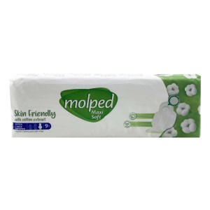 مولپد نوار بهداشتی کلاسیک پنبه ای خیلی بزرگ 9 عددی