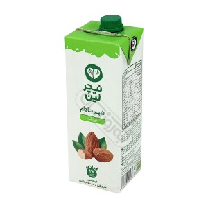 نیچرلین شیر بادام بدون قند 1 لیتری