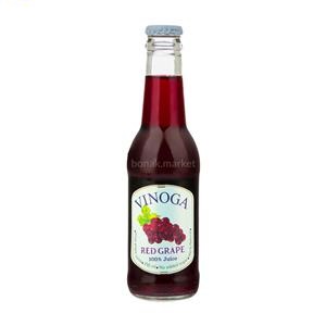 وینوگا آب انگور قرمز گازدار 100% خالص 250ml