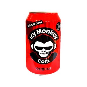 آیس مانکی نوشابه گازدار کوکا330میل