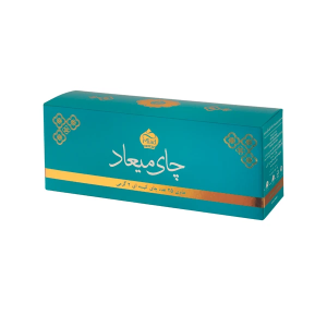 میعاد چای کیسه ای ساده 25ع