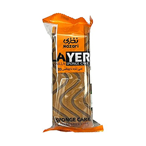 نظری کیک لایه ای شفاف 70گ