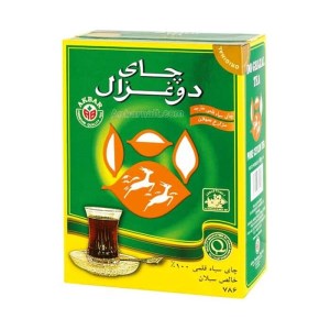 دوغزال چای سیاه قلم 450گ