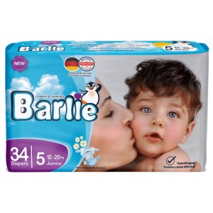 بارلی پوشک سایز 5 / 34 عددی