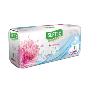 سافتکس نوار بهداشتی بزرگ مشبک