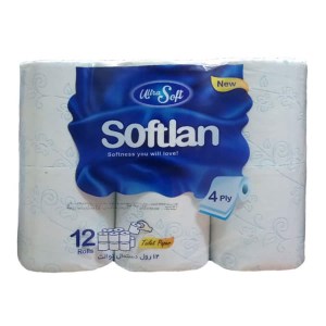 سافتلن دستمال توالت 12 قلو