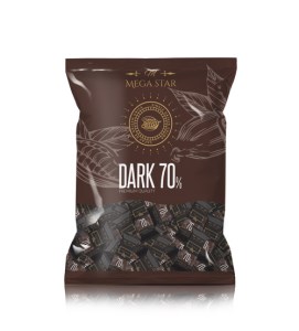 مگا استار شکلات دارک 70% 1000گ